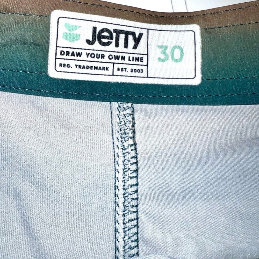 Jetty Supply Co Size 30 Board Shorts  Holyoke Performance Boardshort Swim Trunks - Picture 4 of 5